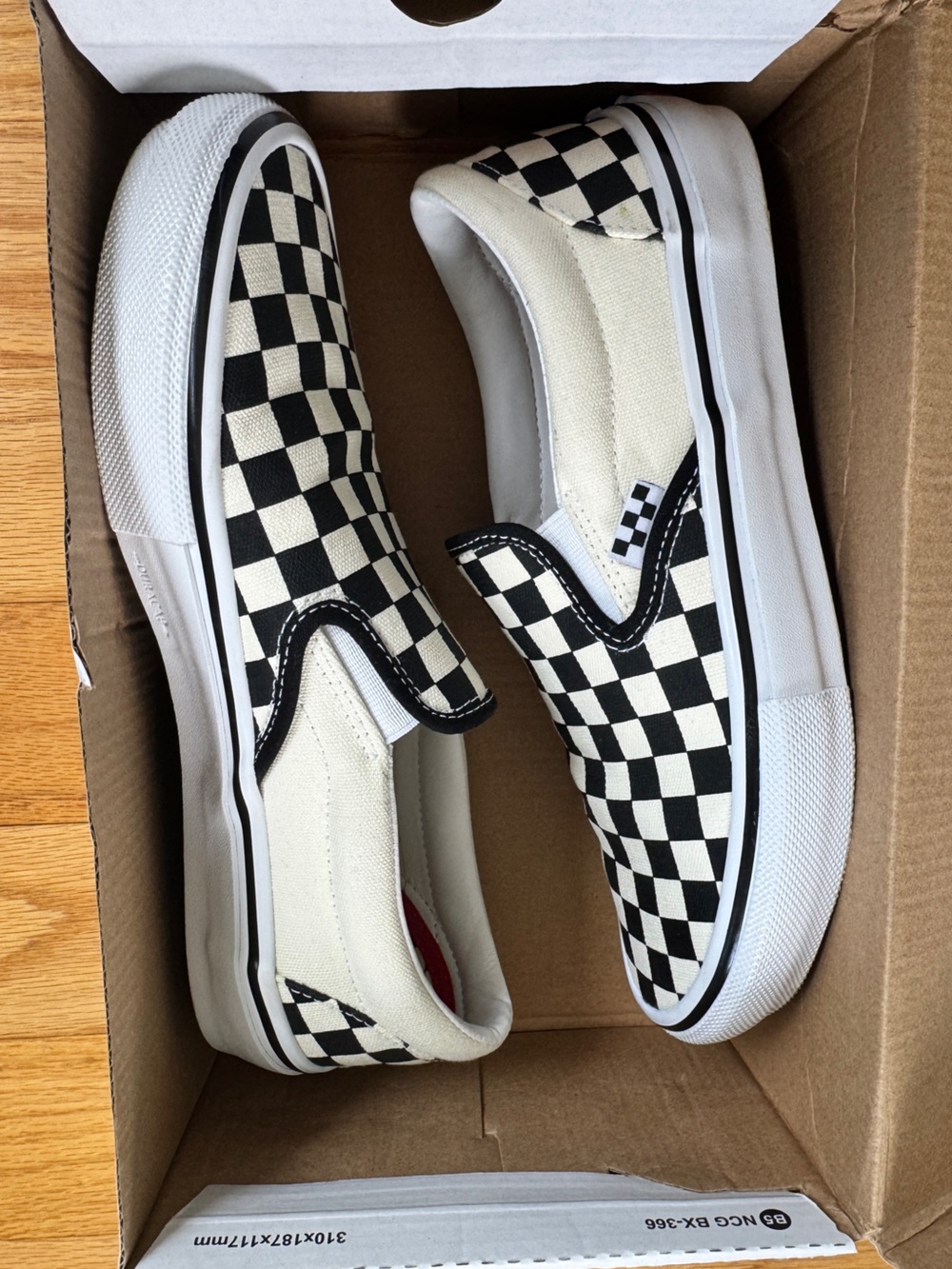 Vans Skater Checkerboard Slip-On Sneakers - Men’s 7.5 Women’s 9 - Picture 5 of 6